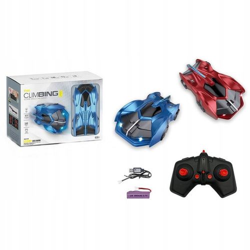 AUTO NA RADIO JEŻDŻĄCE PO ŚCIANACH SUFICIE PODŁODZE SZKLE Z PILOTEM na Arena.pl