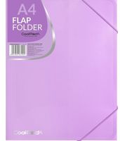 TECZKA A4 Z GUMKĄ PP COOLPACK PASTEL FIOLETOWA