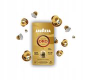 Kawa w kapsułkach marki Lavazza Qualita Oro kompatybilne z Nespresso 30
