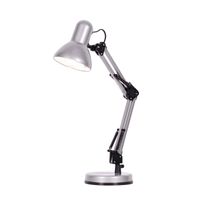 Metalowa lampa nocna Cosmo K-MT-COSMO Kaja do sypialni czarna srebrna