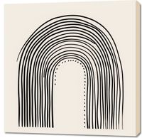 Obraz 90x90cm Symetria Łuku