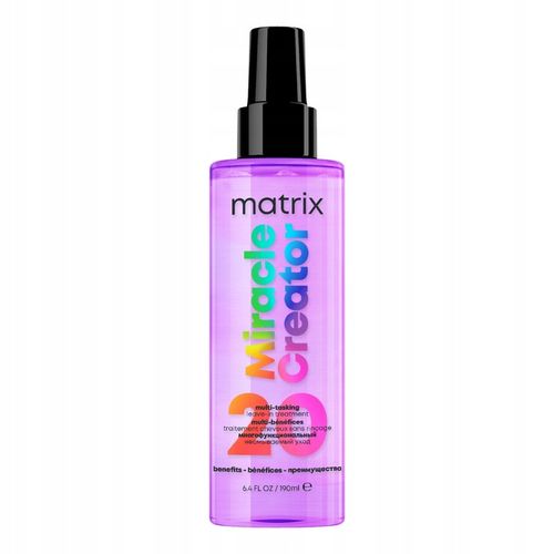 Spray do włosów 20w1 Matrix Miracle Creator Termoochrona, Nawilża 190ml na Arena.pl