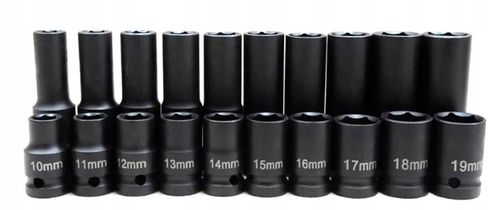 NASADKI UDAROWE DO KLUCZ PNEUMATYCZNY 1/2 10-19 20 na Arena.pl