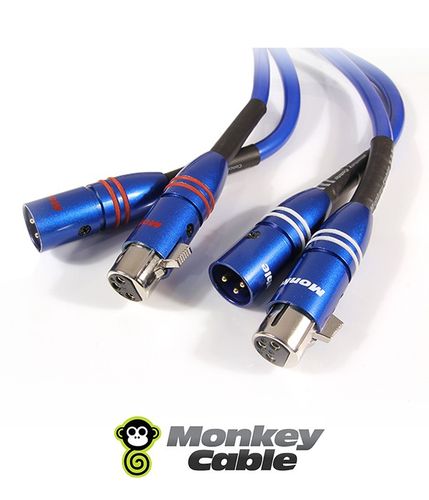 Kabel audio 2XLR - 2XLR MonkeyCable Concept MCTXLR1 - 1.2m na Arena.pl