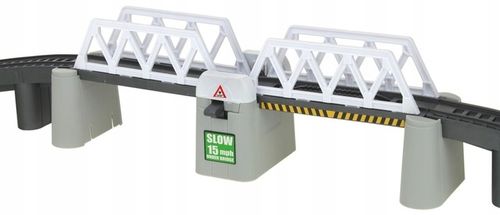 Kolejka Elektryczna Pociąg Ogromny Tor Tunel Podnoszony Most 366cm Wagony na Arena.pl