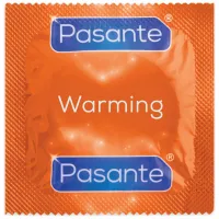 pasante calor 144 szt. - anatomiczne prezerwatywy z efektem rozgrzewającym