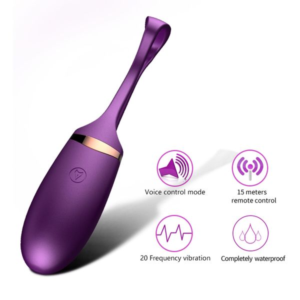 Jajko/Wibr-Vibrating Silicone Love Egg Usb 10 Function / Voice Control zdjęcie 7