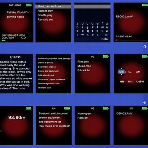 ODTWARZACZ MP3 BLUETOOTH5.0 DOTYKOWY VIDEO ZESTAW na Arena.pl