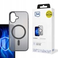 Etui z MagSafe na Apple iPhone 16 - 3mk Frosty MagCase Black