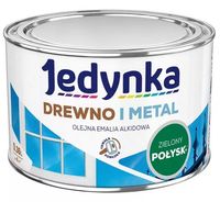 EMALIA ALKIDOWA DO DREWNA I METALU ZIELONY 0,36L - 5EMAL.ZIJ0,4