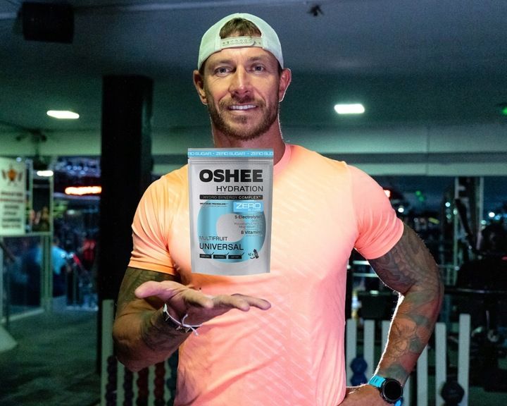 OSHEE Hydration Zero Sugar proszek Multifruit 630 g zdjęcie 5