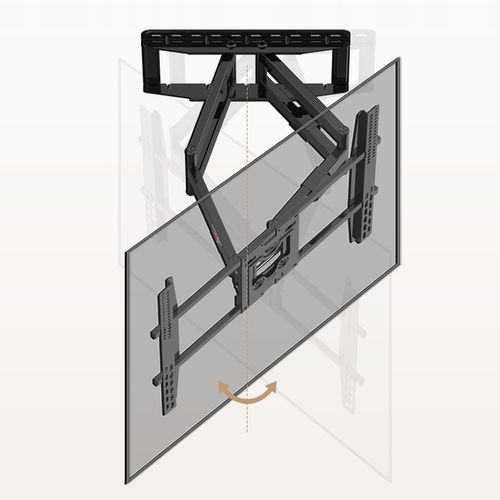 Certyfikowany Solidny Obrotowy Uchwyt do Telewizora Wieszak TV 75-110" na Arena.pl