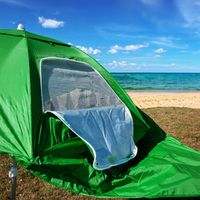 PARASOL PLAŻOWY OGRODOWY BALKONOWY TRITON 1B ZIELONY 180 CM