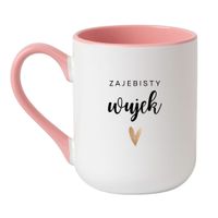 Elegant Biało-Różowy 330 ml