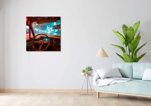 Obraz 70x70cm Nocny Kierowca na Arena.pl