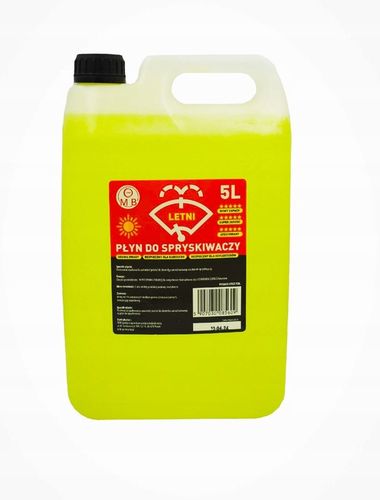 Letni płyn do spryskiwaczy TMB 20L cytrusowy | 4x5L bez smug na Arena.pl