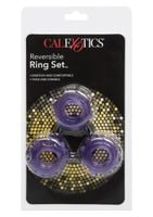 reversible ring set purple