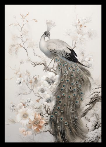 Plakat 21x29,7cm Pawia Gracja na Arena.pl