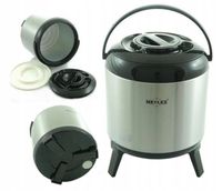 Termos obiadowy Metlex 6 l srebrny