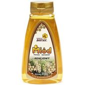 Bartnik Miód akacjowy z dozownikiem 370 g