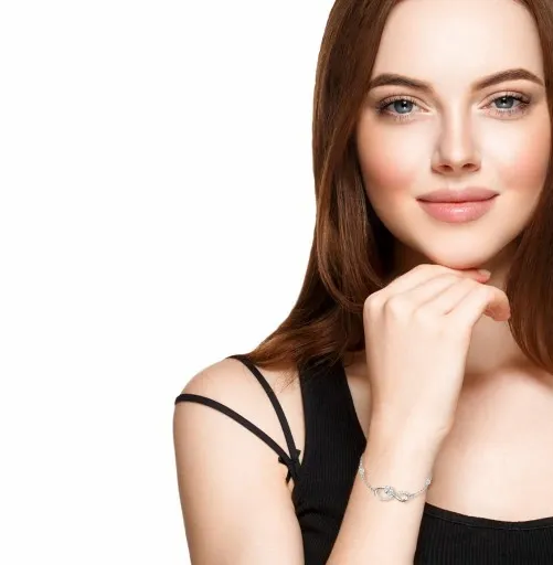 Komplet Biżuterii Srebrnej 925 Nieskończoność Koniczynka 3 element + GRAWER zdjęcie 13