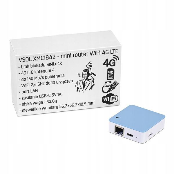 Router Modem SIM 4G LTE do samochodu Android Auto Play Plus T-mobile Orange zdjęcie 1