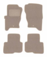 Dywaniki welurowe LUX beżowe Land Rover Discovery III 2004-2011