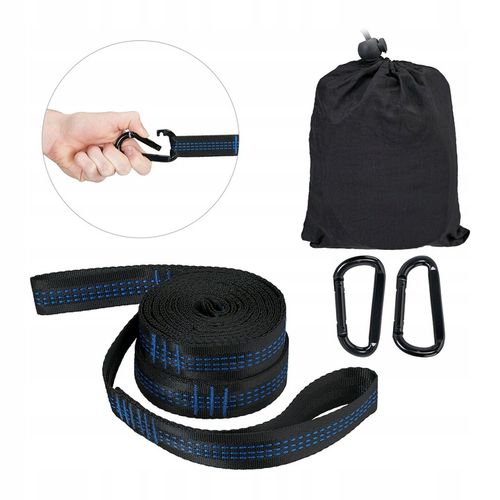 ZESTAW DO MOCOWANIA HAMAKA, SYSTEM ZAWIESZENIA, PASKÓW DO HAMAKA NA DRZEWIE na Arena.pl