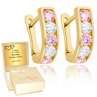 Złote Kolczyki 333 Angielskie dla dzieci GRAWER