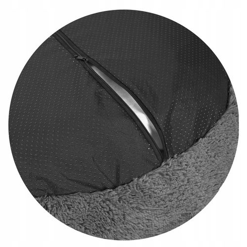 Legowisko dla Psa Kota Chmurka Shaggy Posłanie Zdejmowany Pokrowiec 80 cm na Arena.pl