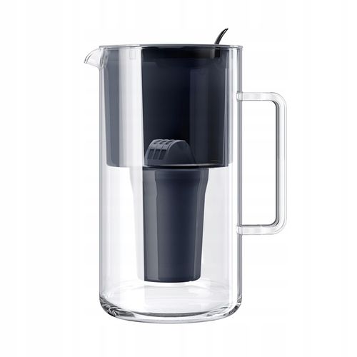 Dzbanek filtrujący szklany Aquaphor Nord 2,5l z wkładem A5 (350l), czarny na Arena.pl