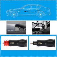 12V 24V KABEL PRZEWÓD DO LODÓWKI TURYSTYCZNEJ 2 METRY MIEDŹ MOCNY SOLIDNY