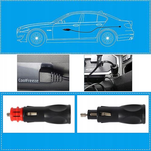 12V 24V KABEL PRZEWÓD DO LODÓWKI TURYSTYCZNEJ 2 METRY MIEDŹ MOCNY SOLIDNY na Arena.pl