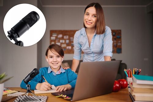 MIKROFON POJEMNOŚCIOWY STUDYJNY GAMING STREAMING na Arena.pl