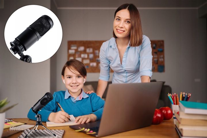 MIKROFON POJEMNOŚCIOWY STUDYJNY GAMING STREAMING zdjęcie 2