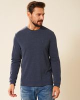 Longsleeve męski granat melanż Camaro Rozmiar - M