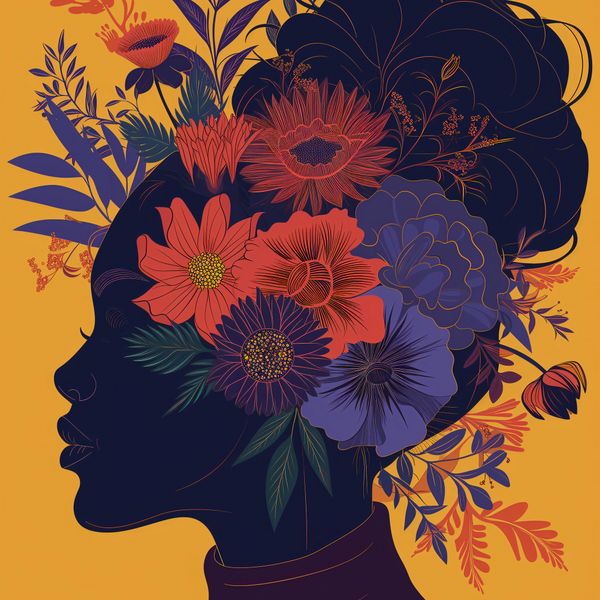 Plakat 90x90cm Botaniczna Muza zdjęcie 1