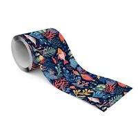 Pasek Dekoracyjny Do Pokoju Dzieci RYBY Morze Rośliny Rafa Koralowa