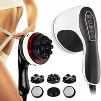 MASAŻER DO CIAŁA WYSZCZUPLAJĄCY ANTYCELULITOWY UJĘDRNIAJĄCY SKÓRĘ 5W1 PRO