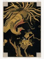 Plakat 30x40cm Mityczny Japoński Ptak, G.A. Audsley do Salonu