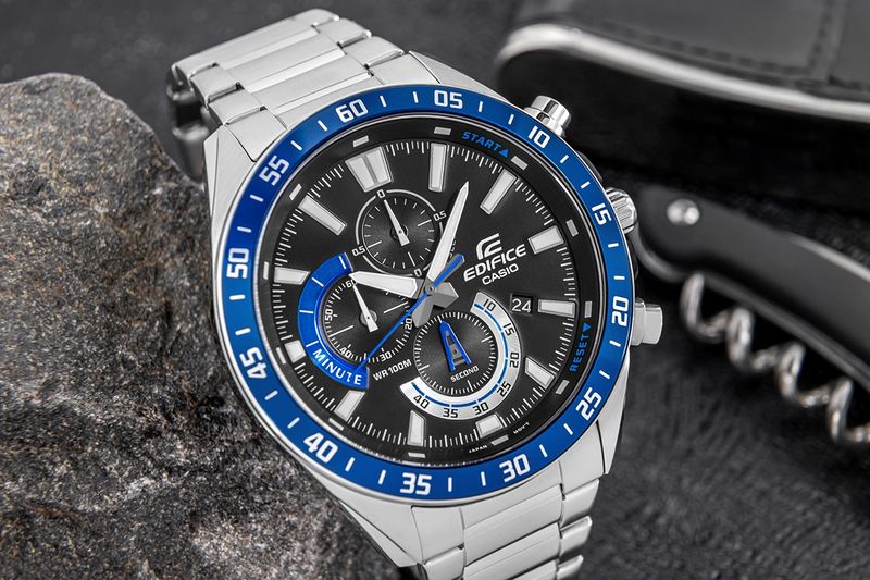 zegarek męski casio edifice efv-620d-1a2vuef + box zdjęcie 4