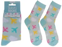 Skarpetki w Samoloty - Prezent dla Pilota, Stewardessy, Podróżnika - 36-42