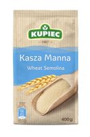 Kupiec KASZA MANNA z pszenicy 100% 400g 0,4KG