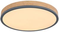 Okrągły plafon Doro 416080WD2R drewniany LED 24W loft