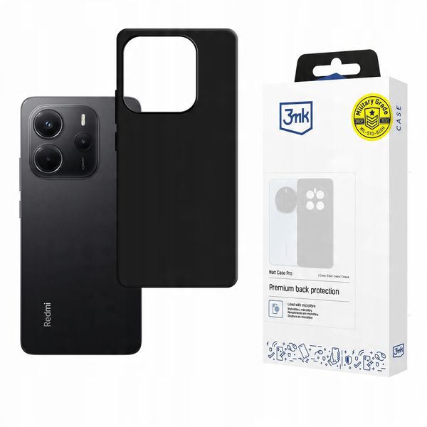 Matowe etui na Redmi Note 14 5G - 3mk Matt Case Pro zdjęcie 1