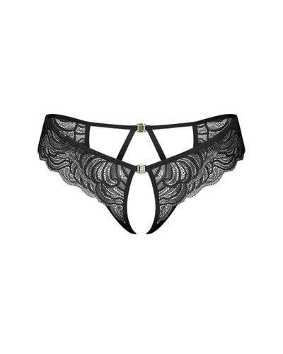 koronkowe stringi otwarte divienne obsessive l/xl na Arena.pl