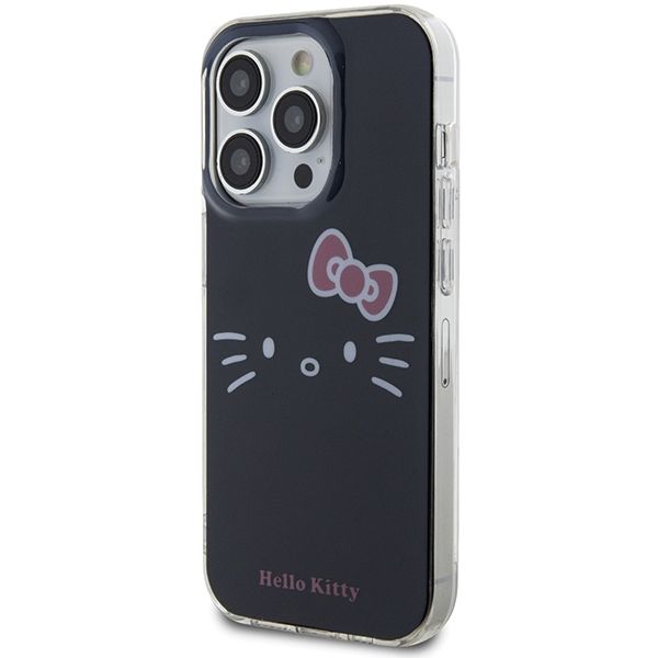 Etui Hello Kitty do iPhone 15 Pro Max, Czarny zdjęcie 2