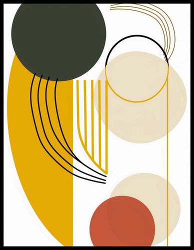 Plakat 50x65cm Słońce i Cienie na Arena.pl