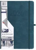 Kalendarz 2026 B5 Tygodniowy Jazz, Szmaragdowy