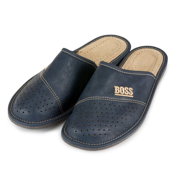 Kapcie męskie BOSS klasyczne zdjęcie 1